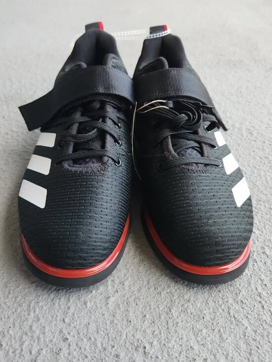 Adidas Powerlift 5 Weightlifting Men\'s Shoes Size 8 Black Red IH8238 main image 4